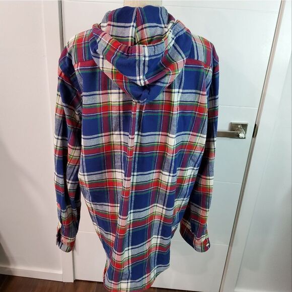 Polo Ralph Lauren Plaid Hoodie Size L - Picture 9 of 12